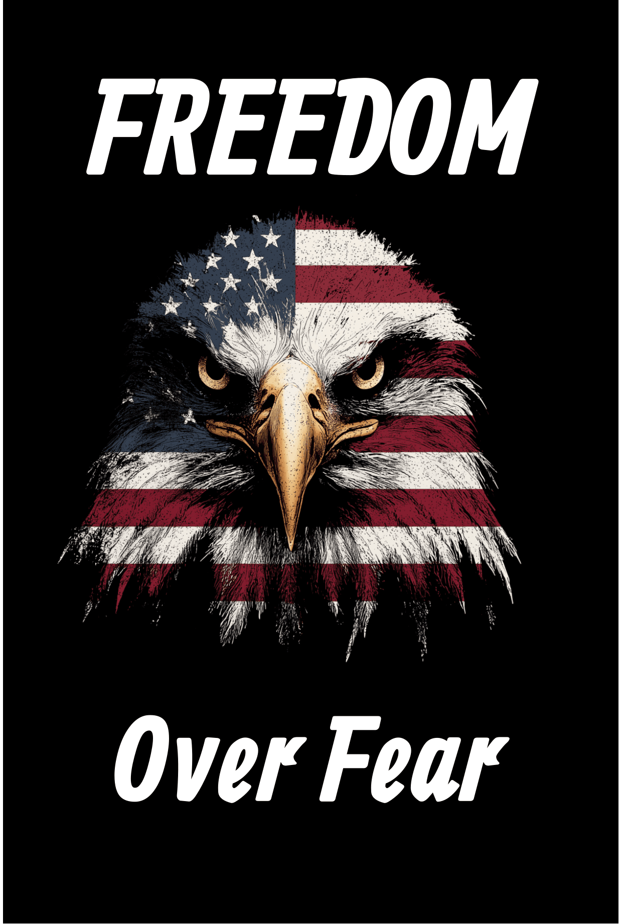 Freedom Over Fear | Standard Postcard